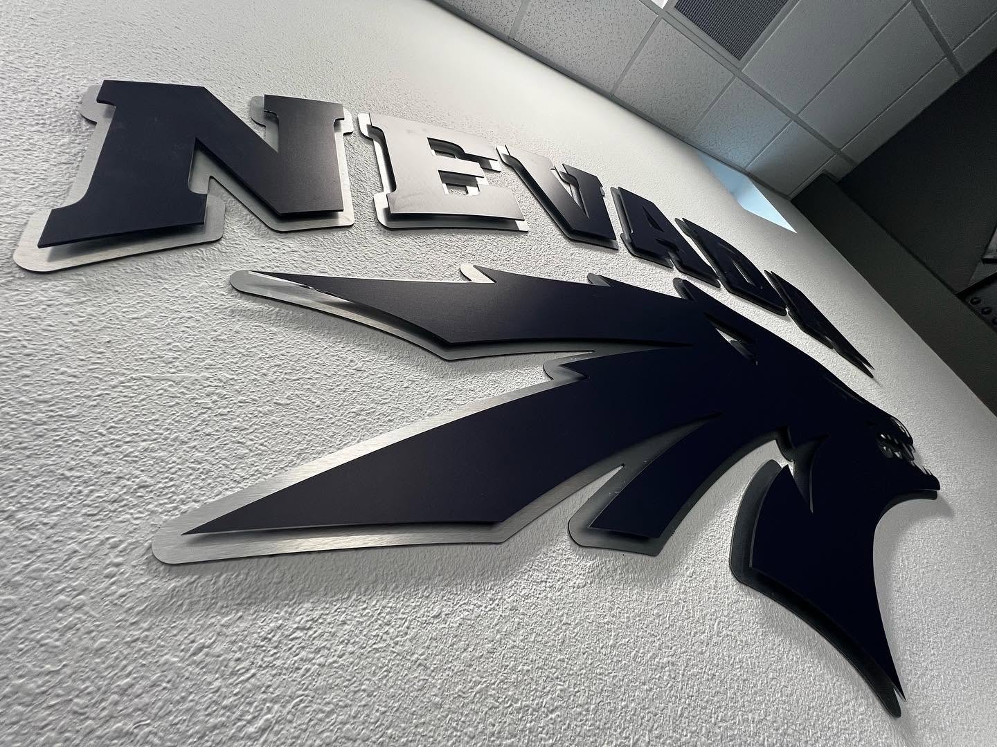dimensional interior sign project by Project X Graphics